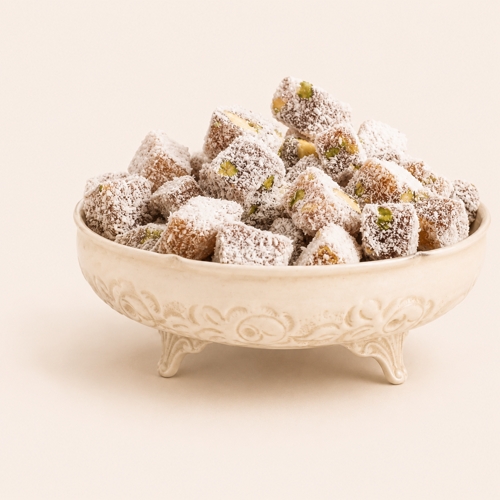 Классический турецкий лукум с фисташками